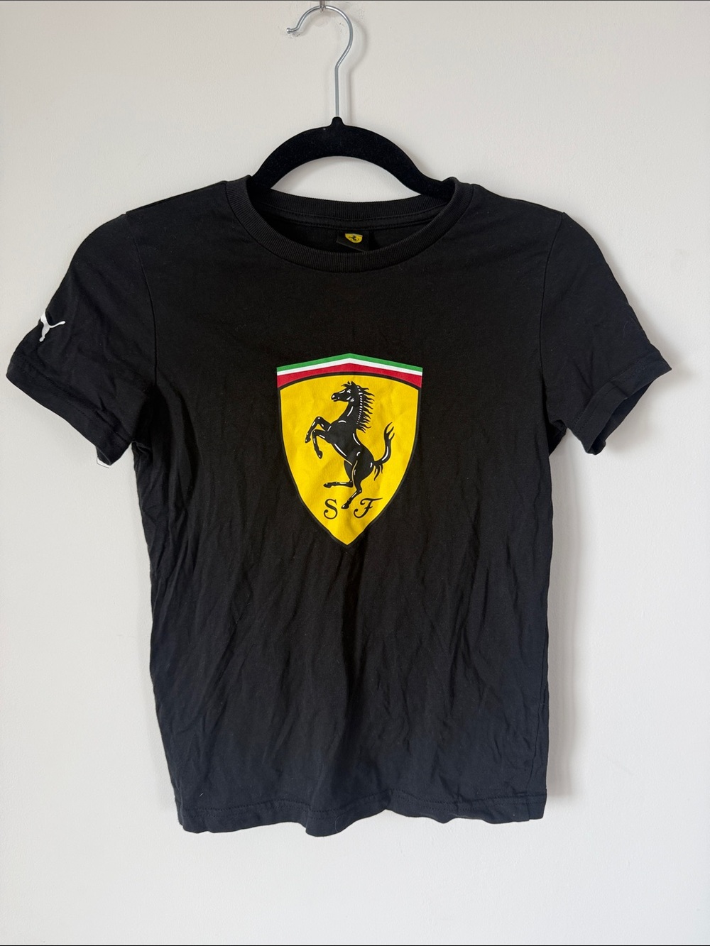 Ferrari Black Baby Tee
